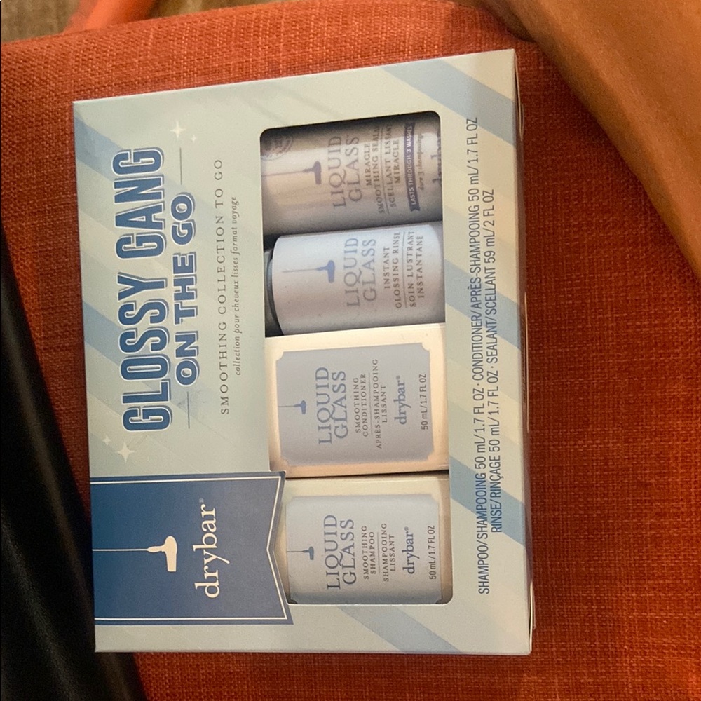 NIB Drybar Glossy Gang On The Go Set